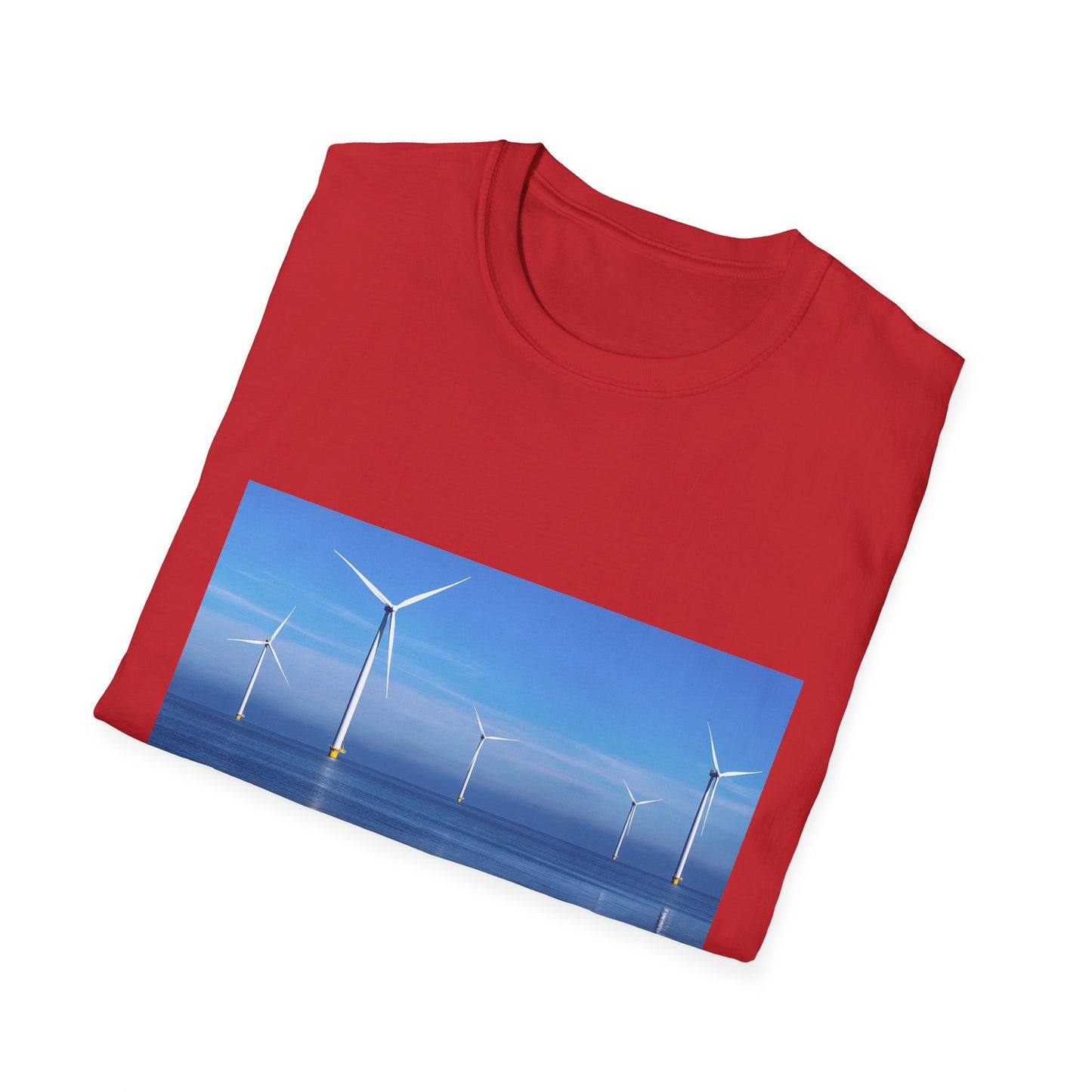Motherfucking Wind Farms T-Shirt --  Pro-Offshore Wind Statement Tee